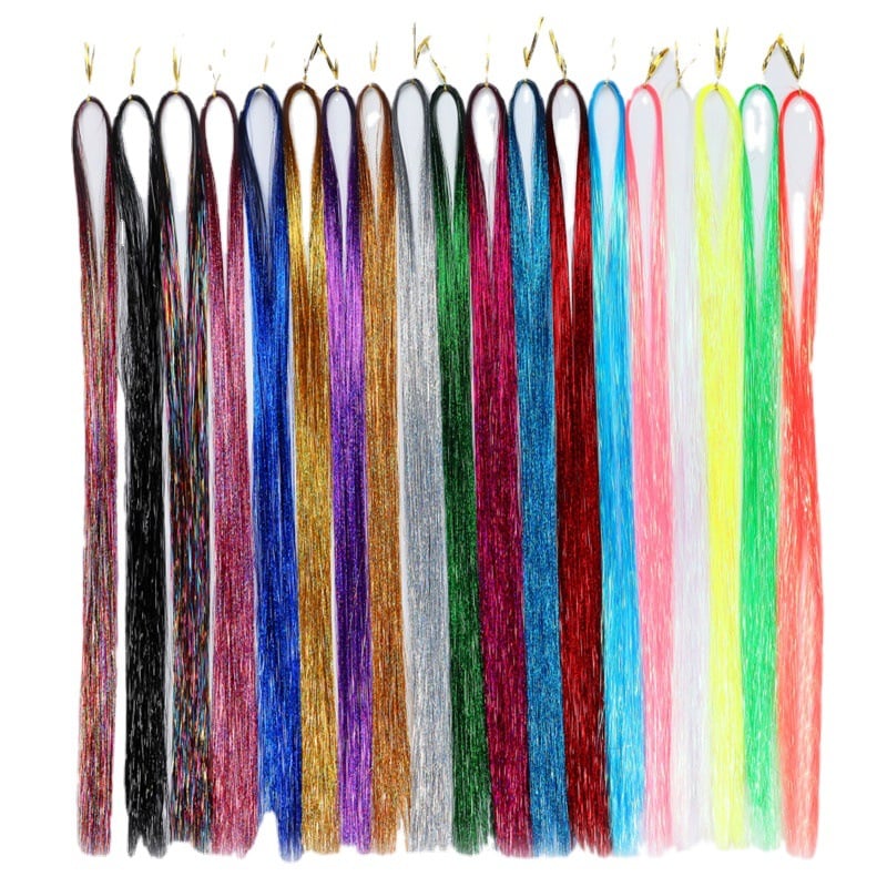 ✨Shining Debut! Dazzling Rainbow Hair Extensions ✨