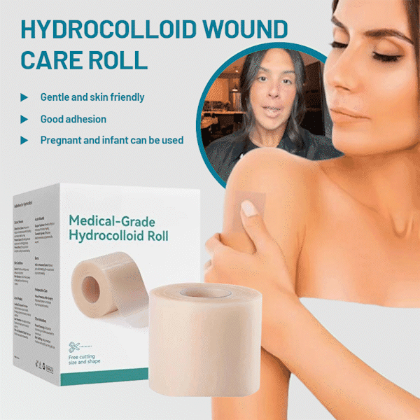 Hydrocolloid Wound Care Roll – Cut-to-Size Bandage