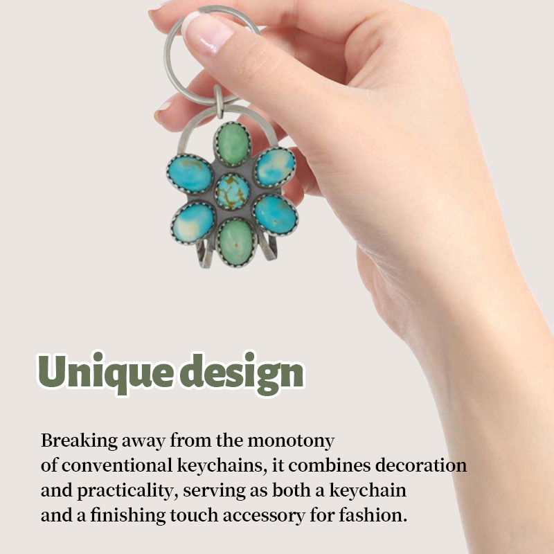 🔥2025 New Arrival🔥💎Turquoise Keychain Hero🔑