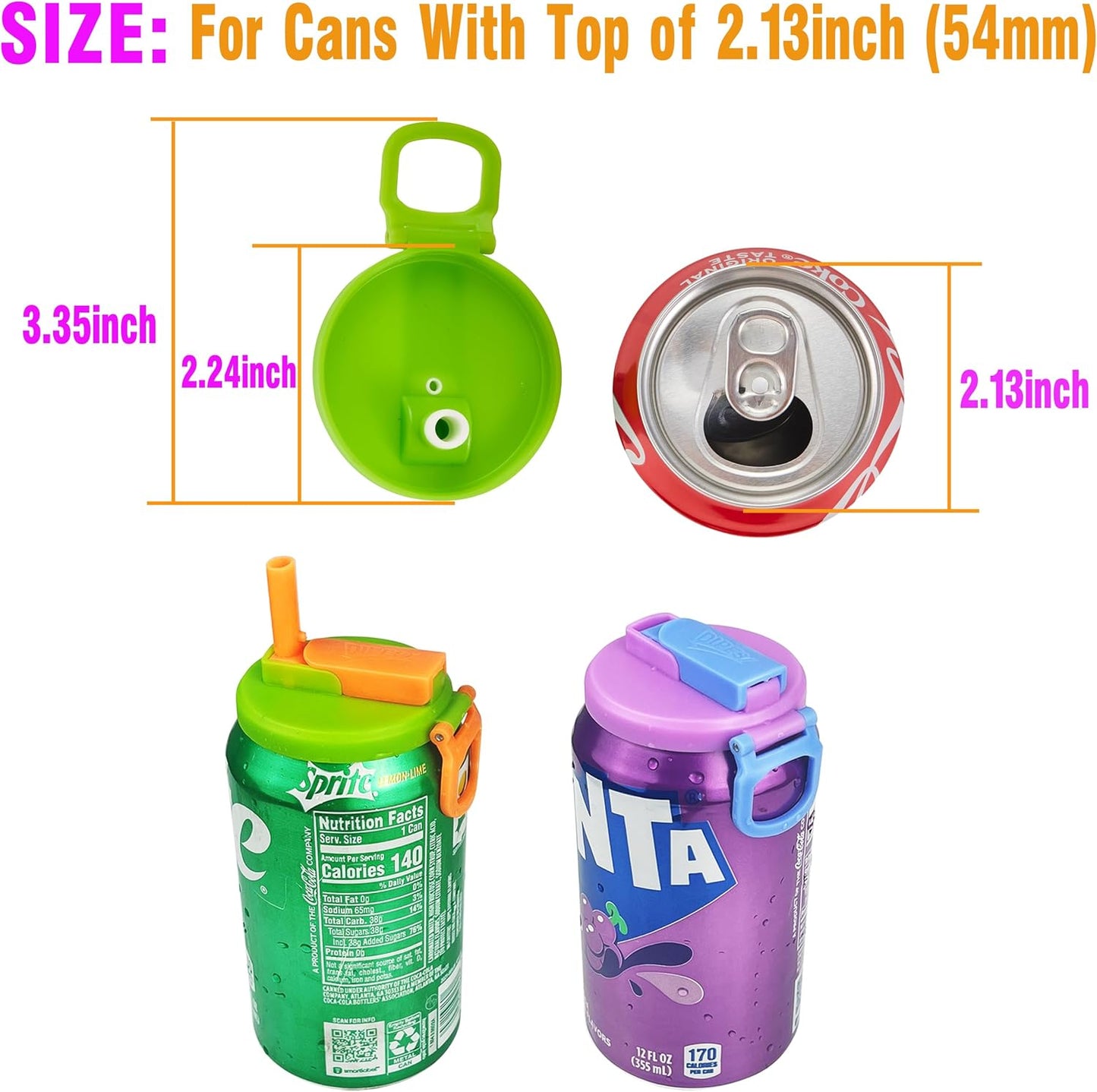 🔥2025 New Arrival 🔥Soda Can Lids and Holders for 12oz Cans