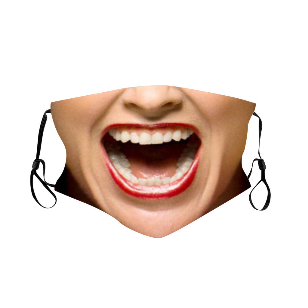😷Funny mask: The Disguise That Breathes!