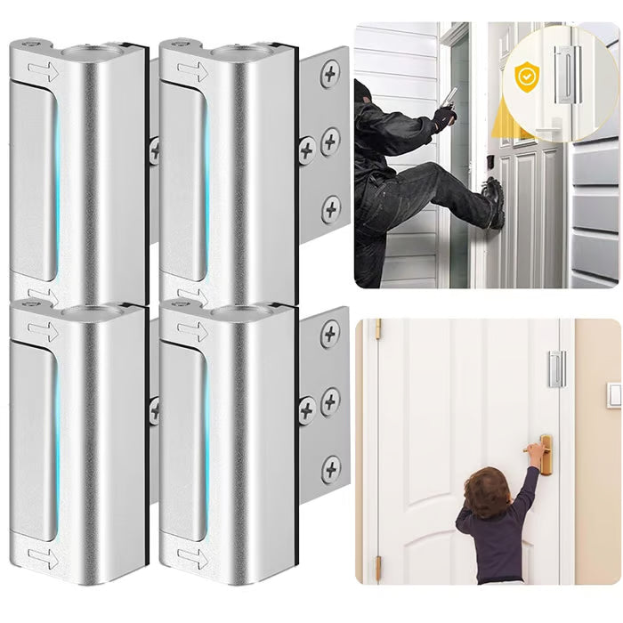 Upgraded Home Security Door Reinforcement Lock