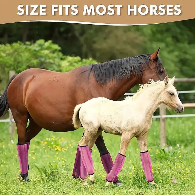 Breathable Mesh Horse Flyproof Leggings 🐎✨