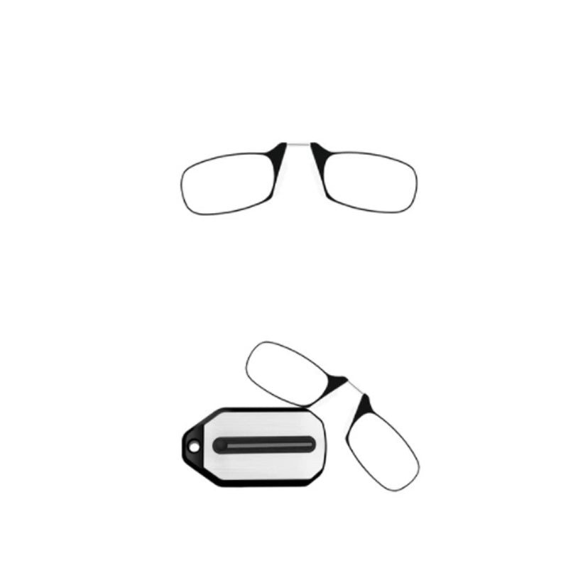 👀Clip-Nose Soft Silicone Reading Glasses Keychain