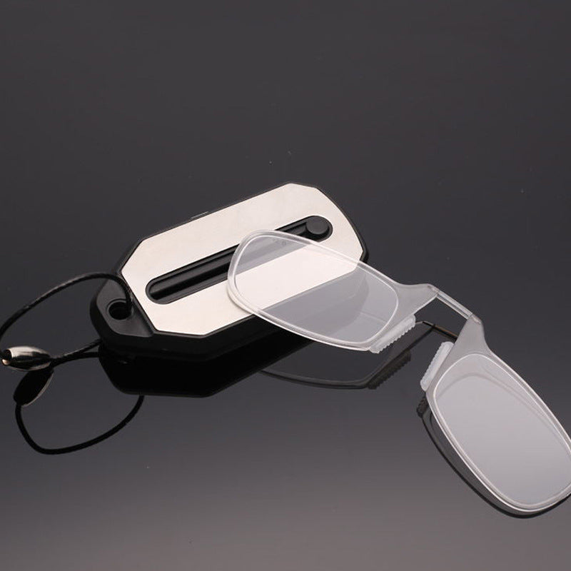 👀Clip-Nose Soft Silicone Reading Glasses Keychain
