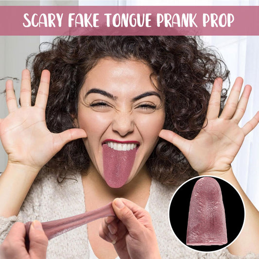 🔥2025 New Arrival 🔥Scary fake tongue prank prop