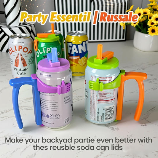 🔥2025 New Arrival 🔥Soda Can Lids and Holders for 12oz Cans