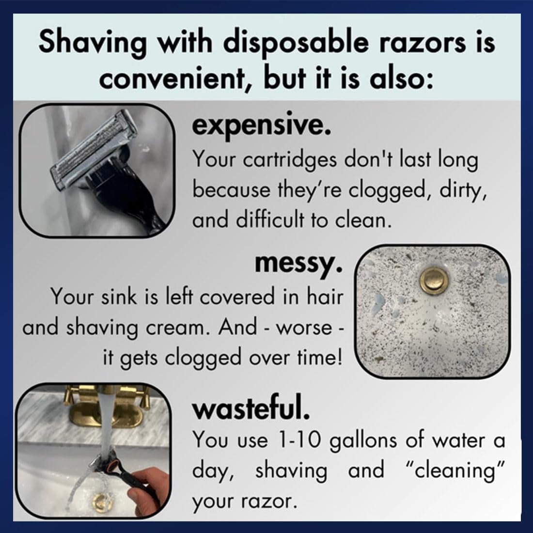 🔥2025 New Arrival 🔥Razor Rinser Cleaner
