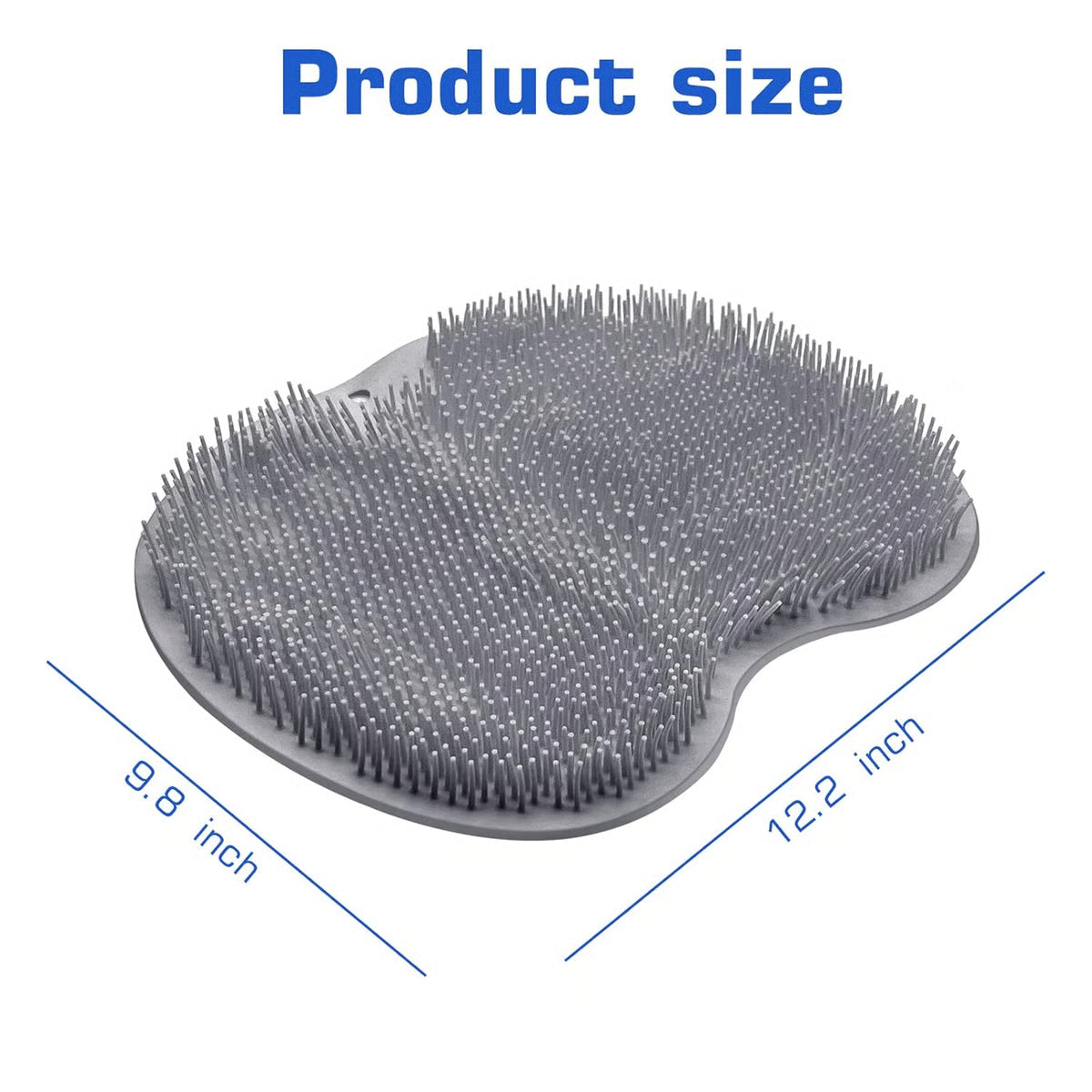 Shower Foot Scrubber Mat with Non-Slip Suction Cups