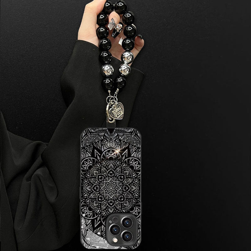 🖤 Dark Totem Mandala Chain Phone Case