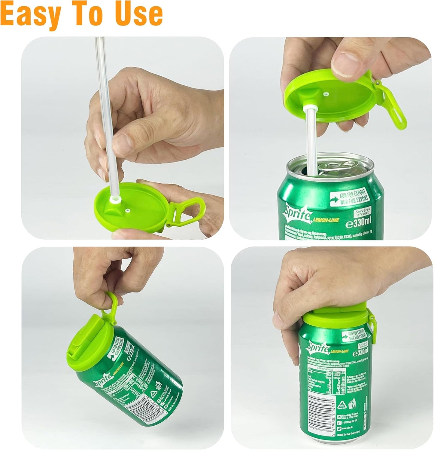 🔥2025 New Arrival 🔥Soda Can Lids and Holders for 12oz Cans