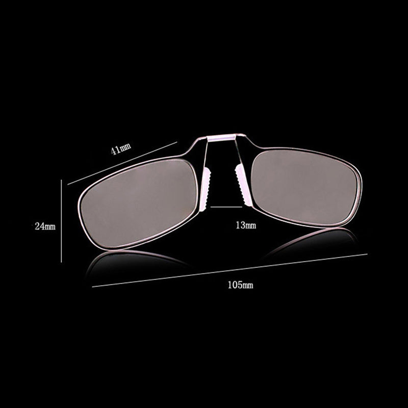 👀Clip-Nose Soft Silicone Reading Glasses Keychain
