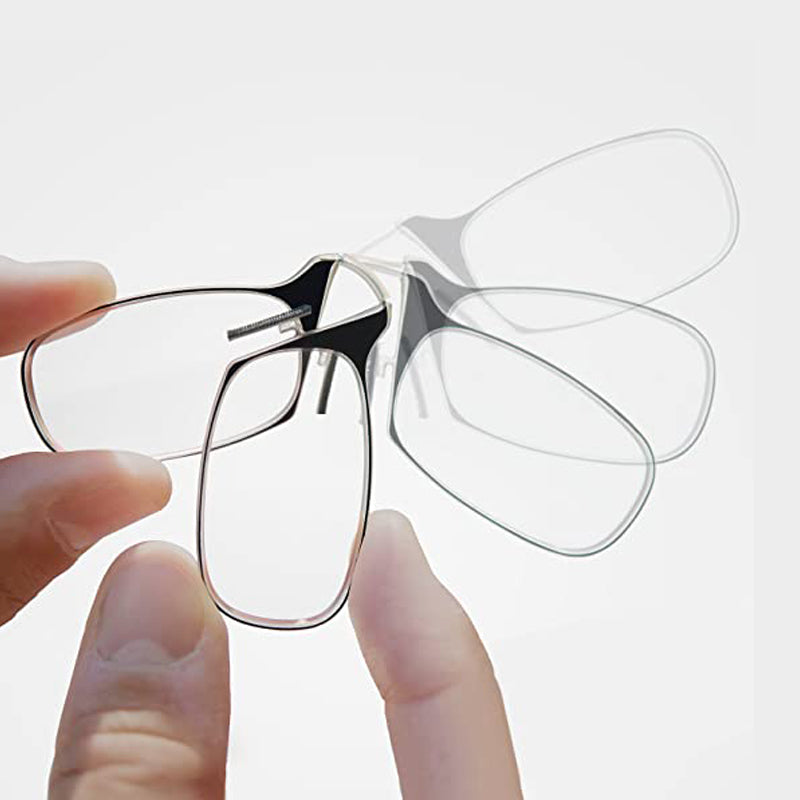 👀Clip-Nose Soft Silicone Reading Glasses Keychain