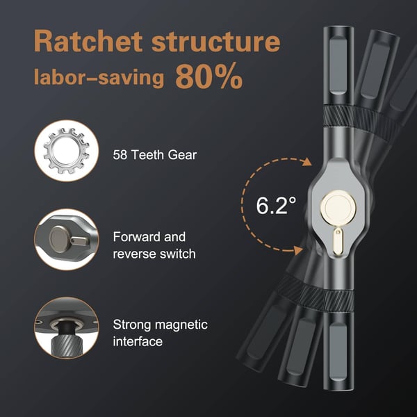 🔥2025 New Arrival 🔥24 in 1 Magnetic Screwdriver Set