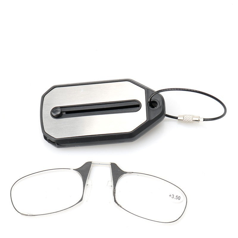 👀Clip-Nose Soft Silicone Reading Glasses Keychain