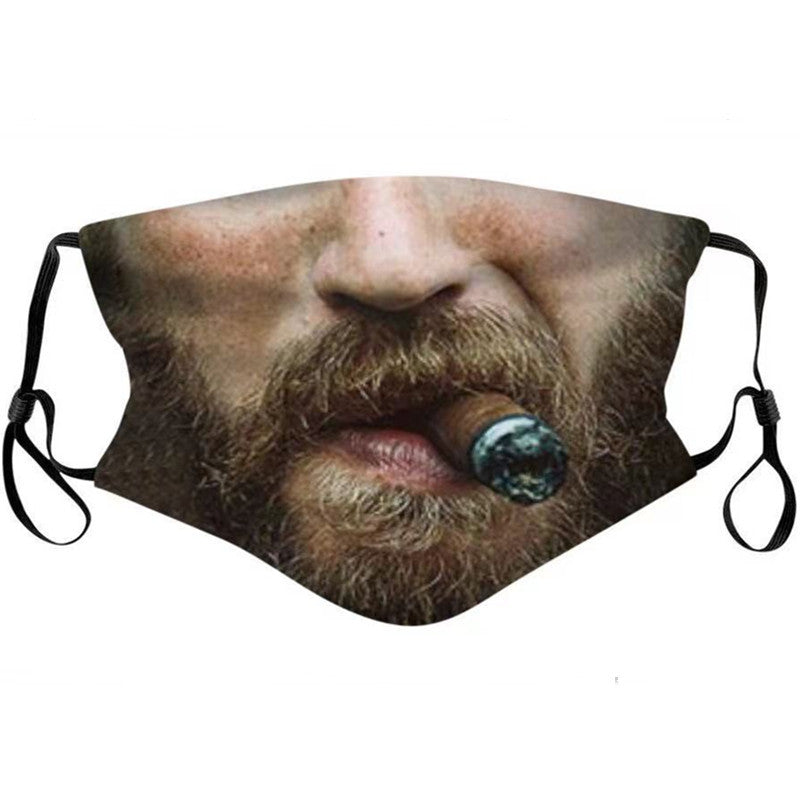 😷Funny mask: The Disguise That Breathes!