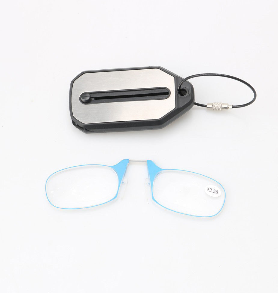 👀Clip-Nose Soft Silicone Reading Glasses Keychain