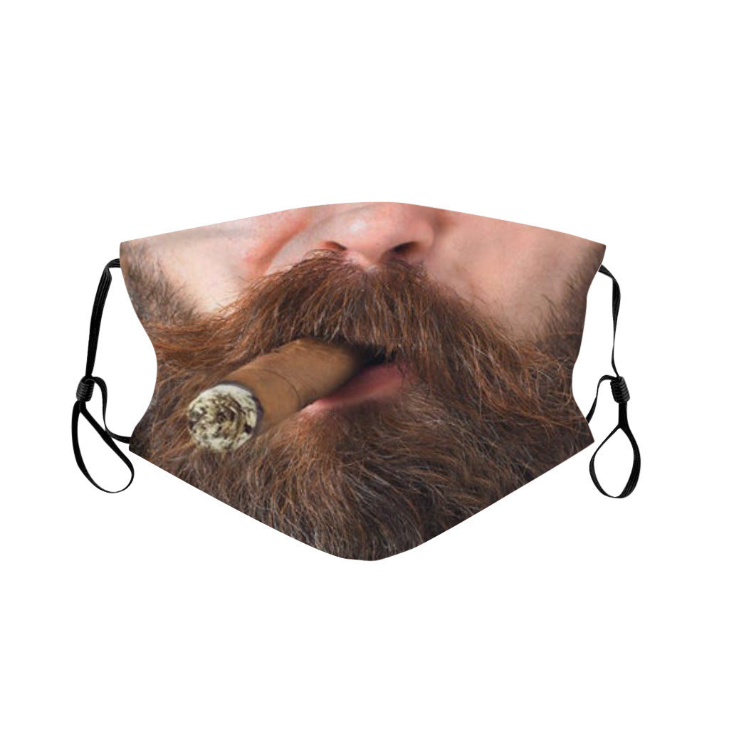 😷Funny mask: The Disguise That Breathes!