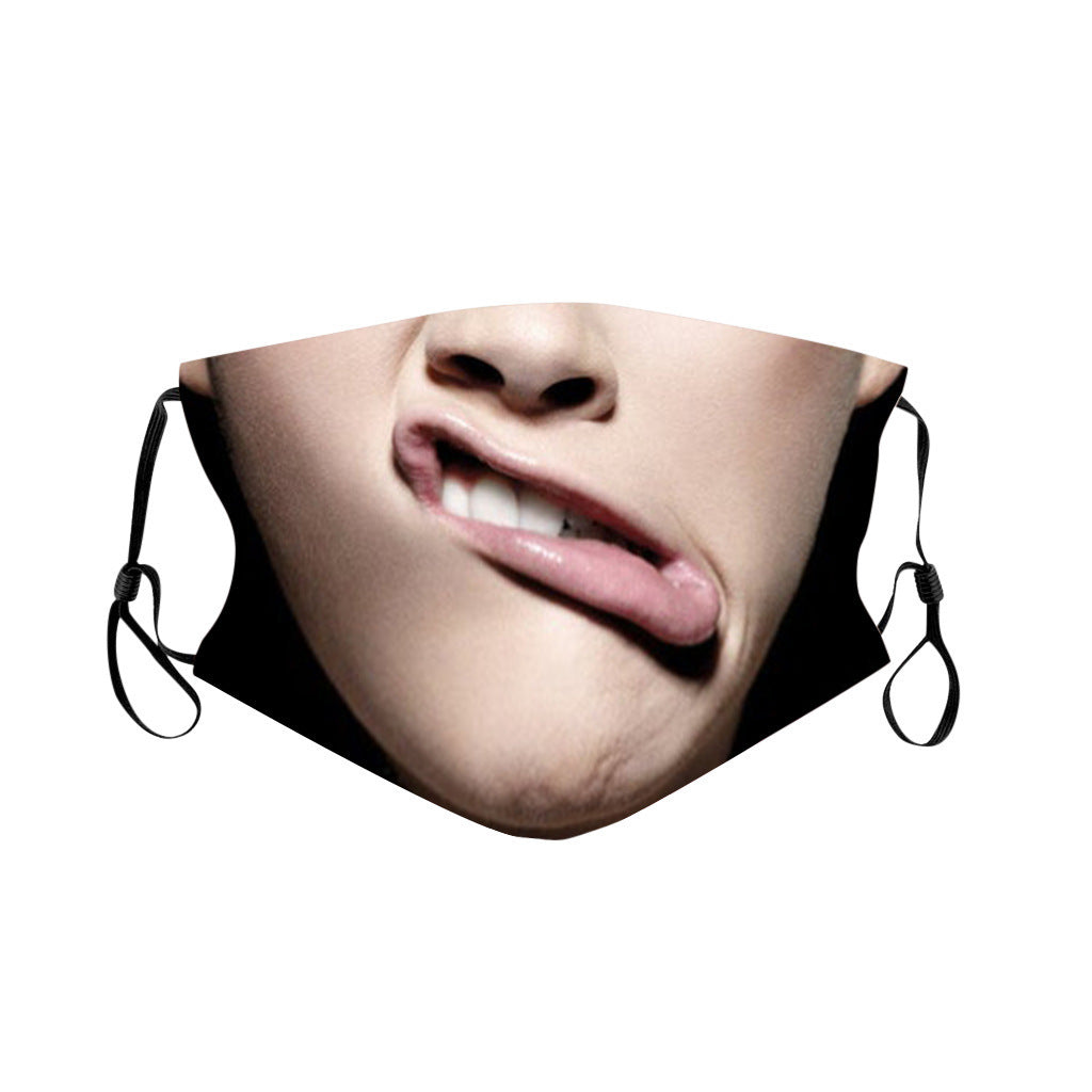 😷Funny mask: The Disguise That Breathes!