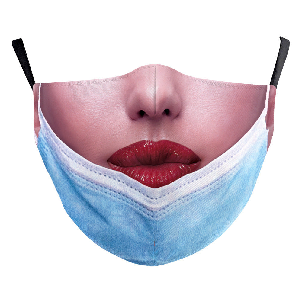 😷Funny mask: The Disguise That Breathes!