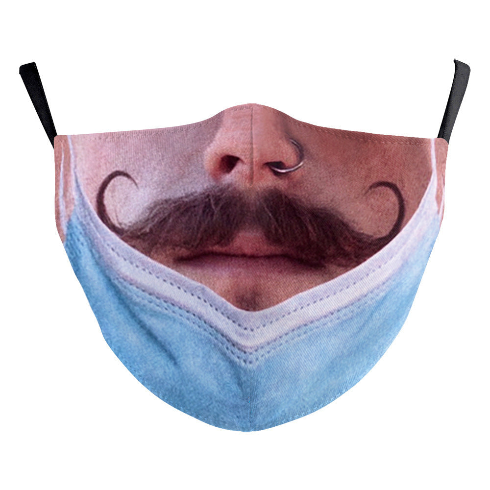 😷Funny mask: The Disguise That Breathes!