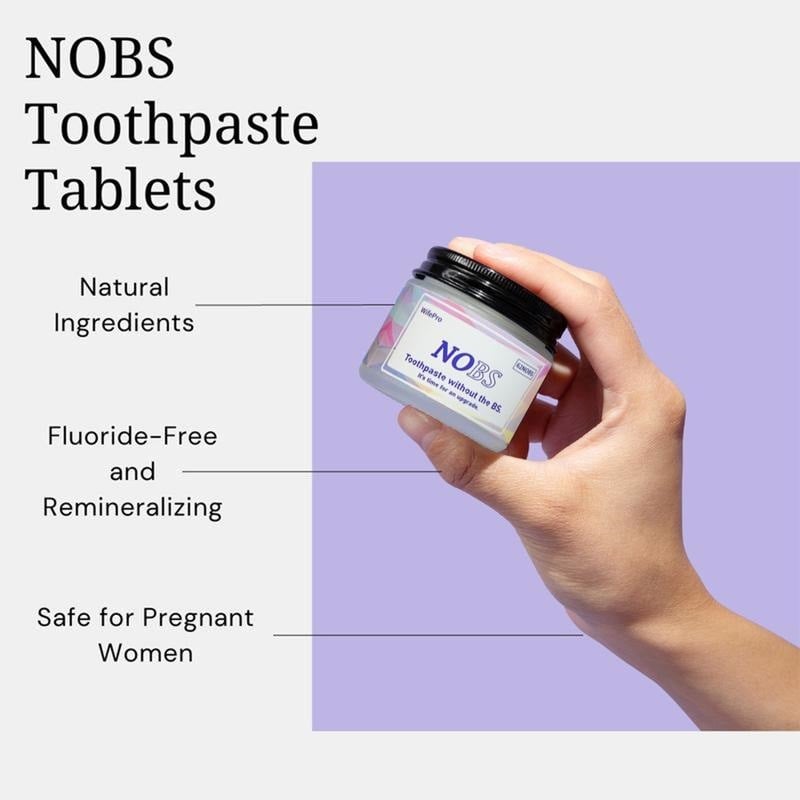 💥Today 49% OFF💥NOBS TOOTHPASTE TABLETS