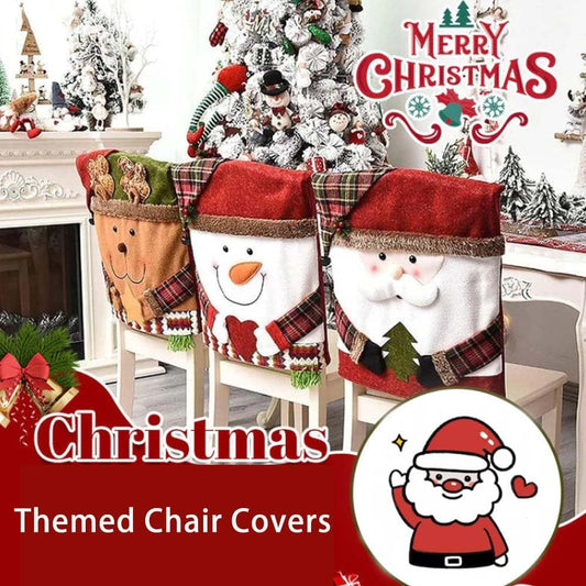 🔥2025 New Arrival 🔥Soft Christmas Themed Chair Cover