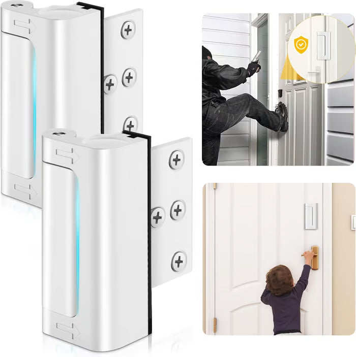 Upgraded Home Security Door Reinforcement Lock