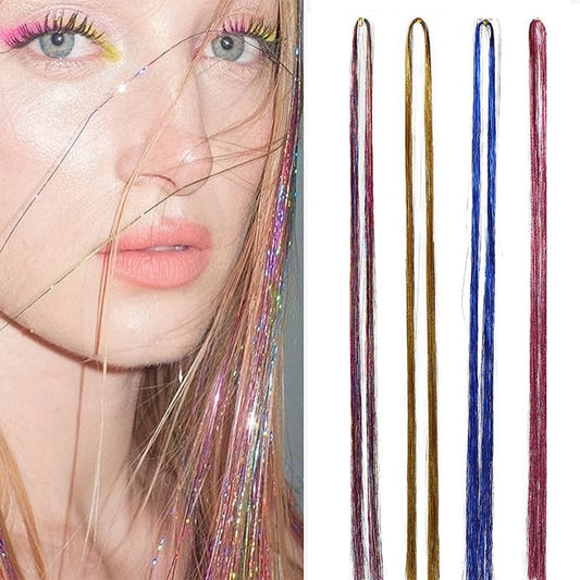 ✨Shining Debut! Dazzling Rainbow Hair Extensions ✨