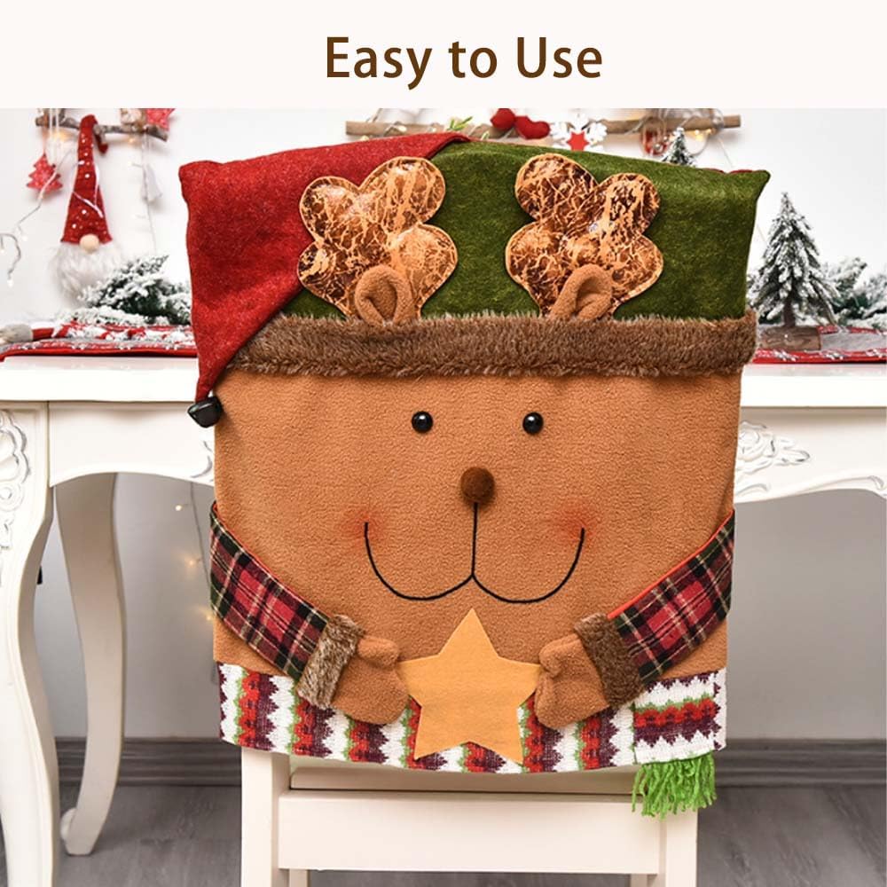 🔥2025 New Arrival 🔥Soft Christmas Themed Chair Cover