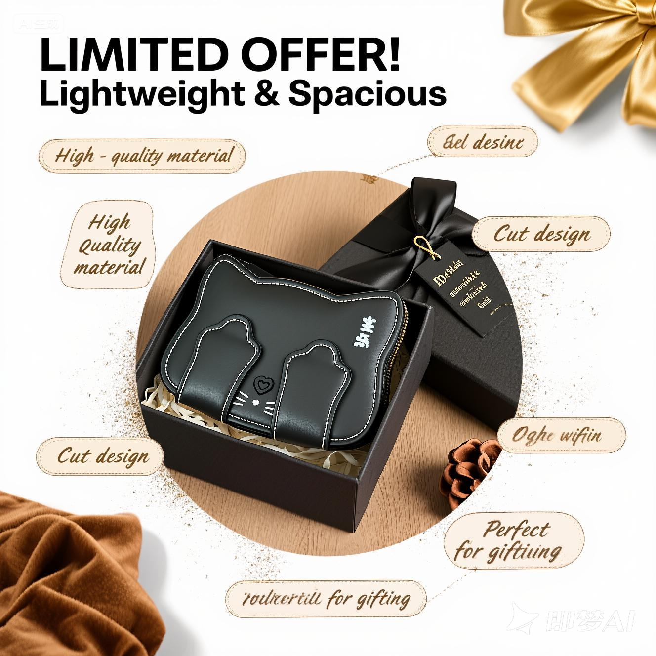 🔥2025 New Arrival 🔥Cat Wallet: Slim Design, Big Capacity